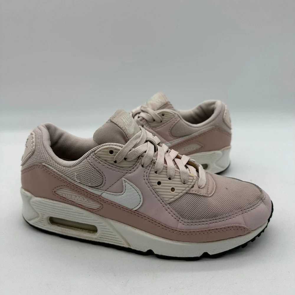 Nike DH8010-600 Womens Size 6.5 Shoes Air Max 90 Barely Rose Pink‎ Sneakers